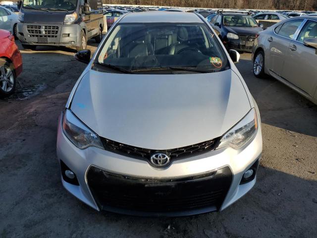 2T1BURHE5GC738541 - 2016 TOYOTA COROLLA L SILVER photo 5