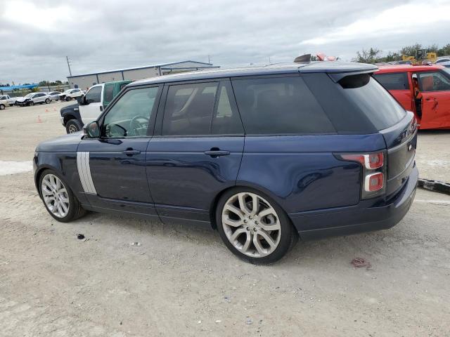 SALGR2RV4JA395738 - 2018 LAND ROVER RANGE ROVE BLUE photo 2