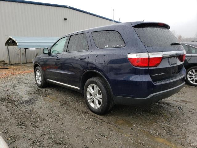 1C4RDHAG1CC257905 - 2012 DODGE DURANGO SXT BLUE photo 2