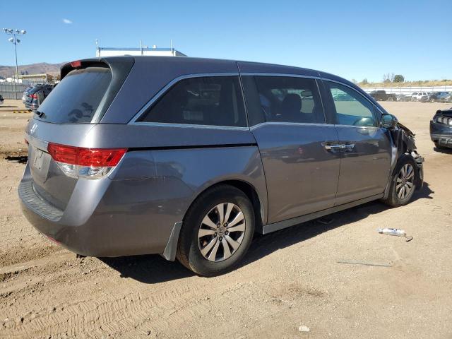 5FNRL5H60EB095222 - 2014 HONDA ODYSSEY EXL GRAY photo 3