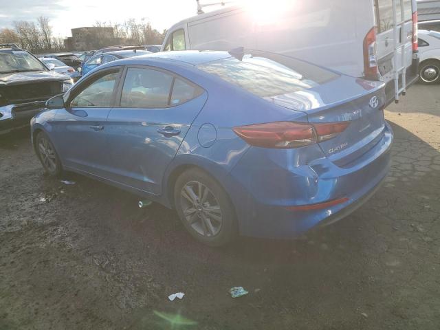 5NPD84LF8HH004877 - 2017 HYUNDAI ELANTRA SE BLUE photo 2