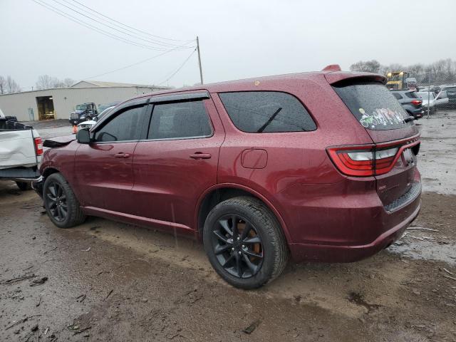 1C4RDJDG5JC434567 - 2018 DODGE DURANGO GT BURGUNDY photo 2