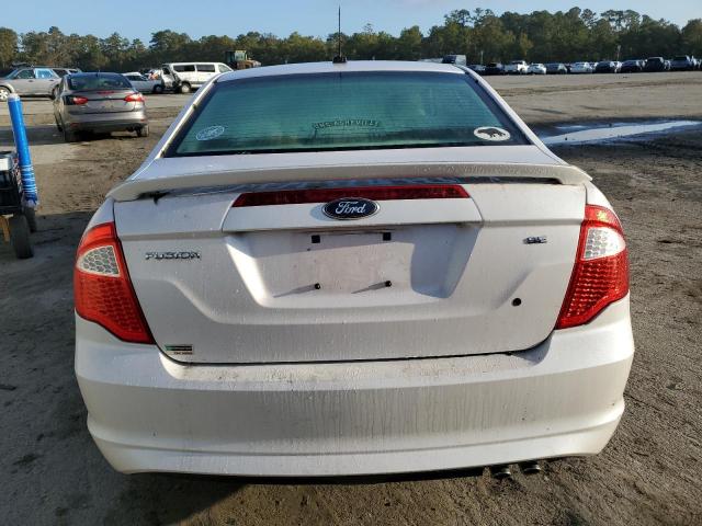 3FAHP0HA2AR349504 - 2010 FORD FUSION SE WHITE photo 6