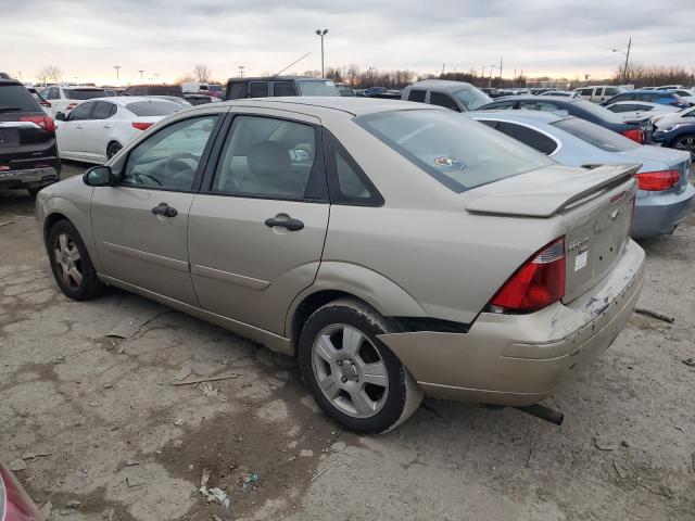 1FAHP34N17W162321 - 2007 FORD FOCUS ZX4 BEIGE photo 2