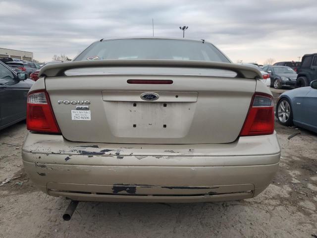 1FAHP34N17W162321 - 2007 FORD FOCUS ZX4 BEIGE photo 6