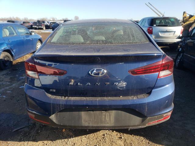 5NPD74LFXLH599193 - 2020 HYUNDAI ELANTRA SE BLUE photo 6