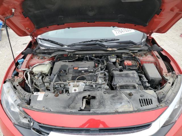 2HGFC2F53GH529546 - 2016 HONDA CIVIC LX RED photo 11