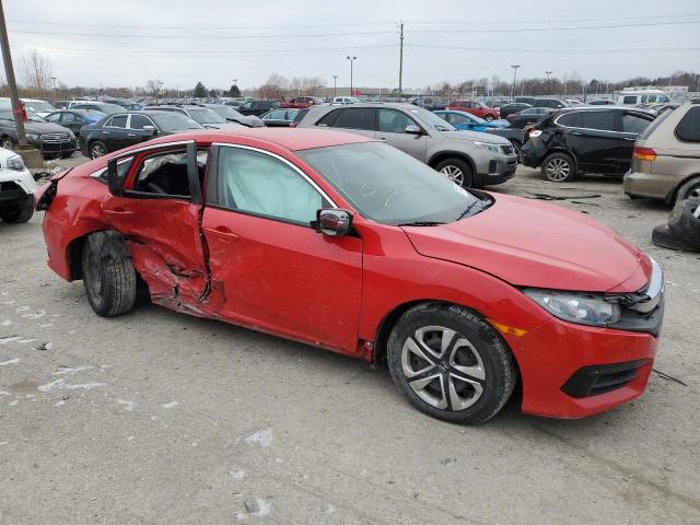 2HGFC2F53GH529546 - 2016 HONDA CIVIC LX RED photo 4