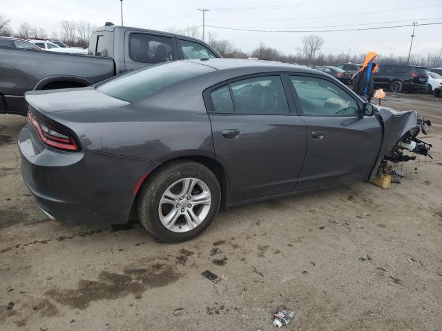 2C3CDXBG0MH522248 - 2021 DODGE CHARGER SXT GRAY photo 3