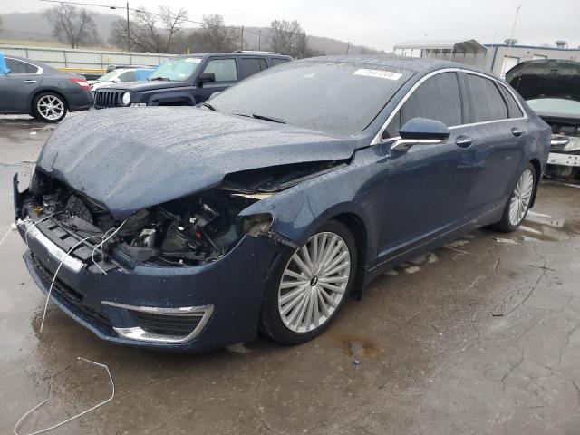 3LN6L5F94HR612830 - 2017 LINCOLN MKZ RESERVE ლურჯი ფოტო 1