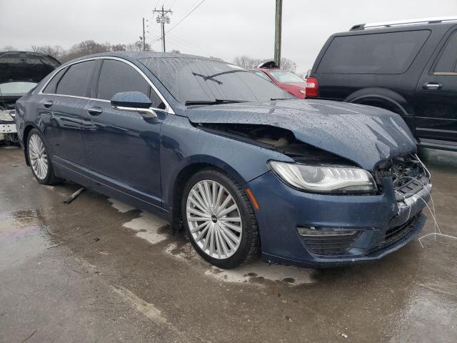 3LN6L5F94HR612830 - 2017 LINCOLN MKZ RESERVE ლურჯი ფოტო 4