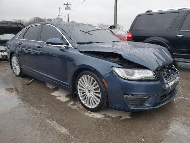 3LN6L5F94HR612830 - 2017 LINCOLN MKZ RESERVE BLUE photo 4