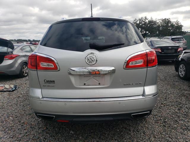 5GAKRBKDXFJ296126 - 2015 BUICK ENCLAVE SILVER photo 6