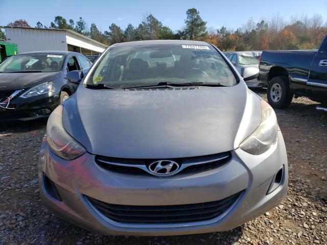 KMHDH4AE1BU082517 - 2011 HYUNDAI ELANTRA GLS GRAY photo 5