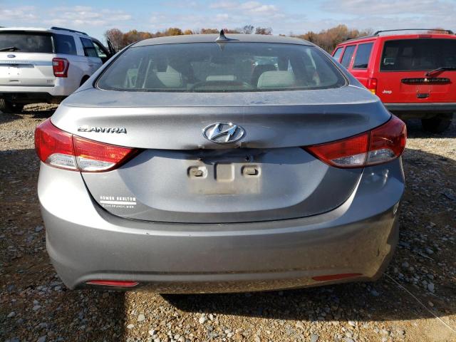 KMHDH4AE1BU082517 - 2011 HYUNDAI ELANTRA GLS GRAY photo 6