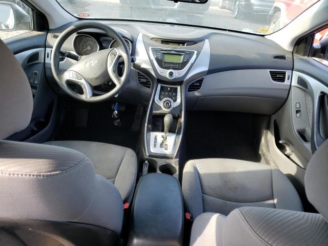 KMHDH4AE1BU082517 - 2011 HYUNDAI ELANTRA GLS GRAY photo 8