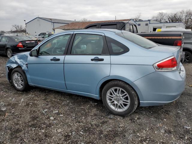 1FAHP35N88W181769 - 2008 FORD FOCUS SE BLUE photo 2