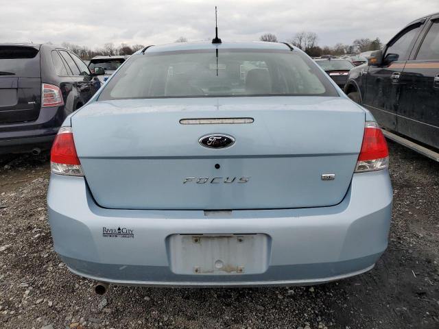 1FAHP35N88W181769 - 2008 FORD FOCUS SE BLUE photo 6