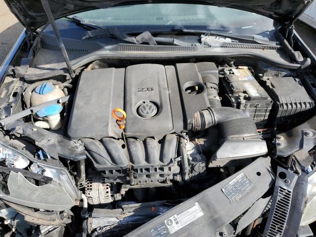 WVWAB7AJ4AW185909 - 2010 VOLKSWAGEN GOLF Սև լուսանկար 11