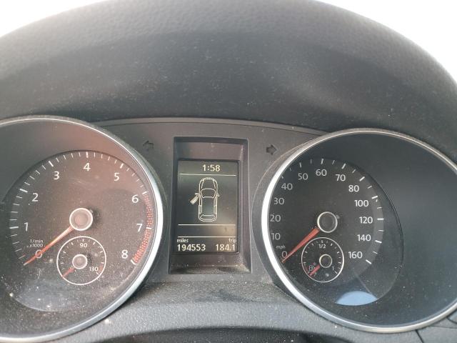 WVWAB7AJ4AW185909 - 2010 VOLKSWAGEN GOLF Սև լուսանկար 9