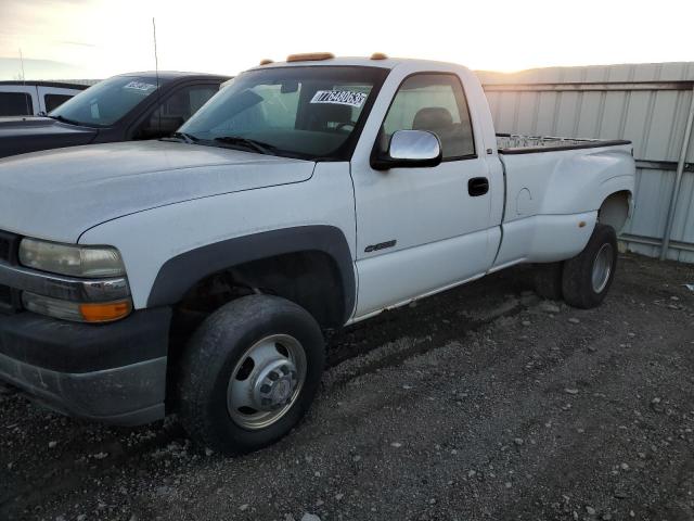 1GCJK34U21E321071 - 2001 CHEVROLET SILVERADO K3500 WHITE photo 1