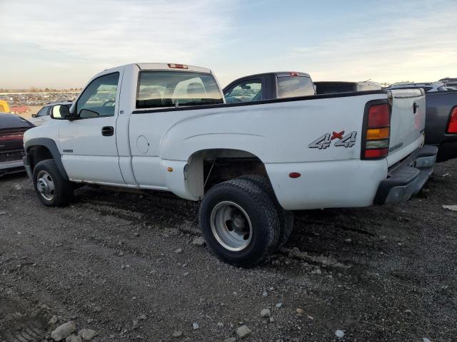 1GCJK34U21E321071 - 2001 CHEVROLET SILVERADO K3500 WHITE photo 2