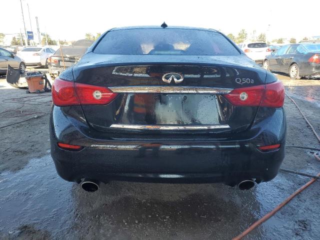 JN1BV7AP6FM345648 - 2015 INFINITI Q50 BASE BLACK photo 6