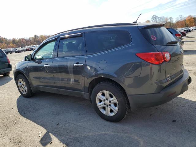 1GNKVFED3CJ329709 - 2012 CHEVROLET TRAVERSE LS GRAY photo 2