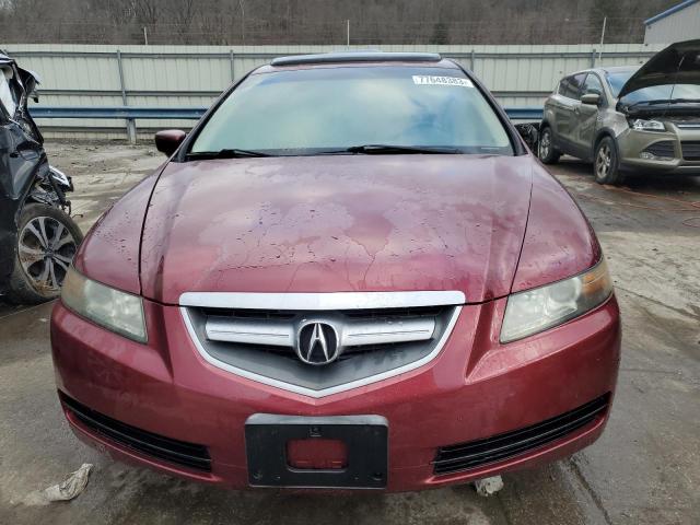 19UUA66266A017853 - 2006 ACURA 3.2TL BURGUNDY photo 5