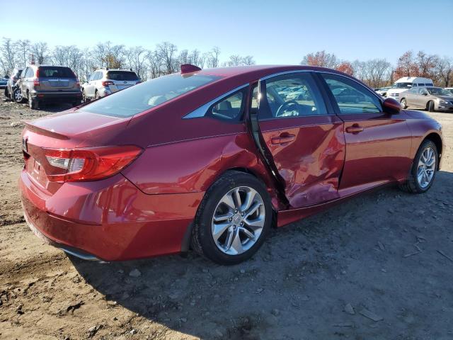 1HGCV1F16JA132570 - 2018 HONDA ACCORD LX RED photo 3