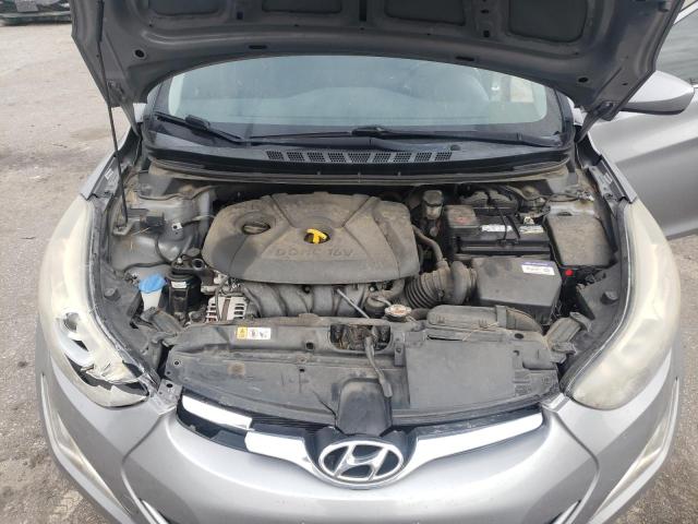 KMHDH4AE4FU238703 - 2015 HYUNDAI ELANTRA SE SILVER photo 11