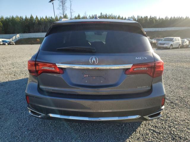 5FRYD4H50HB012286 - 2017 ACURA MDX TECHNOLOGY GRAY photo 6