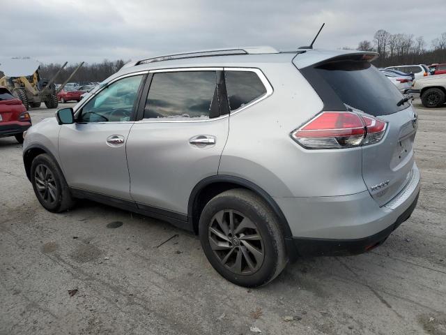 5N1AT2MV0GC740262 - 2016 NISSAN ROGUE S SILVER photo 2