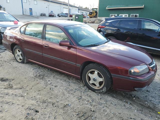 2G1WH55K919164387 - 2001 CHEVROLET IMPALA LS MAROON photo 4