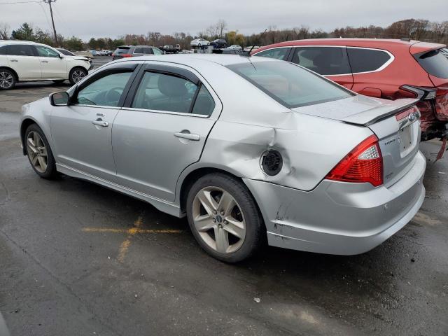 3FAHP0DC8BR254454 - 2011 FORD FUSION SPORT SILVER photo 2