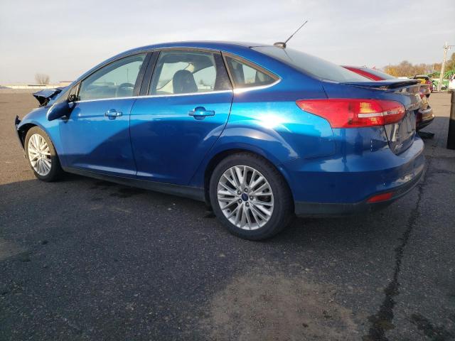 1FADP3J25JL326493 - 2018 FORD FOCUS TITANIUM BLUE photo 2