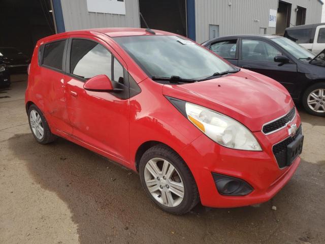 KL8CD6S9XEC516266 - 2014 CHEVROLET SPARK 1LT RED photo 4