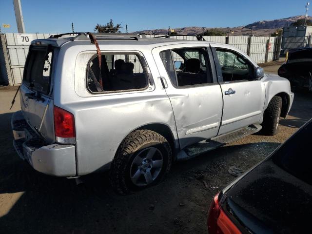 5N1AA08B64N722455 - 2004 NISSAN ARMADA SE SILVER photo 3