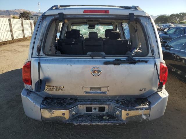 5N1AA08B64N722455 - 2004 NISSAN ARMADA SE SILVER photo 6