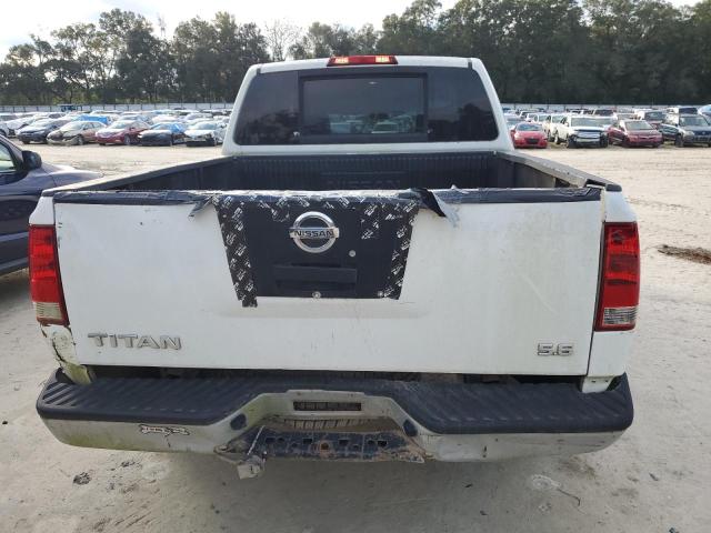 1N6BA07A67N220063 - 2007 NISSAN TITAN XE WHITE photo 6