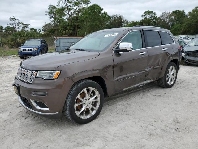 1C4RJFJGXMC546053 - 2021 JEEP GRAND CHER SUMMIT ყავისფერი ფოტო 1