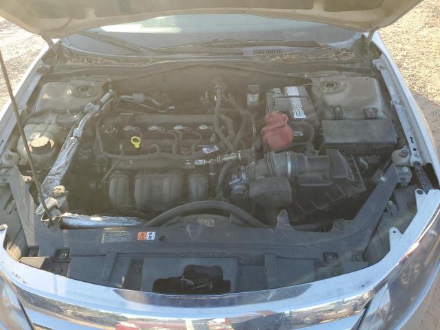 3FAHP0HA4AR331151 - 2010 FORD FUSION SE SILVER photo 11