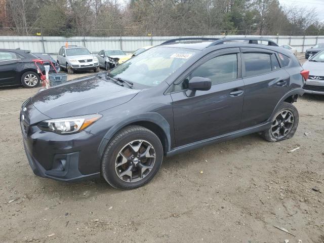 JF2GTABC0JH299531 - 2018 SUBARU CROSSTREK PREMIUM GRAY photo 1