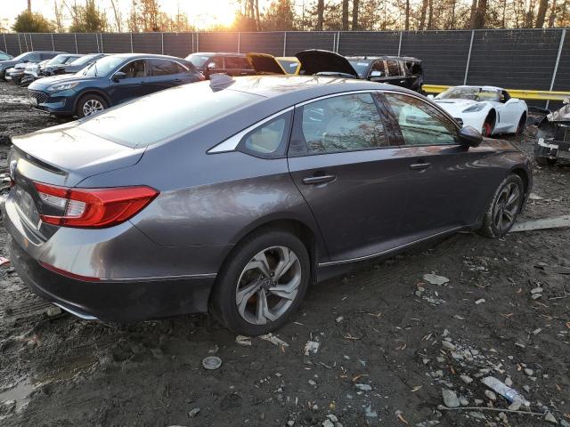 1HGCV1F57JA185166 - 2018 HONDA ACCORD EXL GRAY photo 3