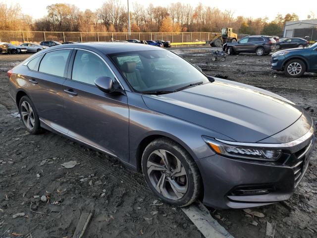 1HGCV1F57JA185166 - 2018 HONDA ACCORD EXL GRAY photo 4