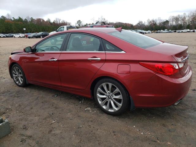 5NPEC4AC0DH550675 - 2013 HYUNDAI SONATA SE RED photo 2