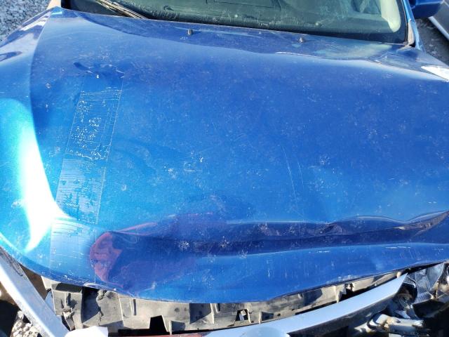 3FAHP0HA3CR204457 - 2012 FORD FUSION SE BLUE photo 11