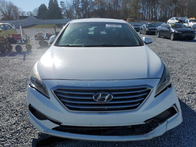 5NPE24AF3HH566159 - 2017 HYUNDAI SONATA SE WHITE photo 5