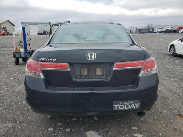 1HGCP2F37CA124868 - 2012 HONDA ACCORD LX BLACK photo 6