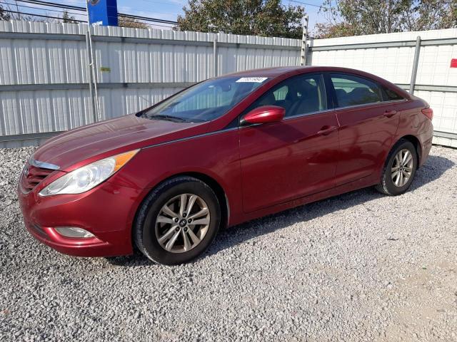 5NPEB4AC1DH702711 - 2013 HYUNDAI SONATA GLS RED photo 1